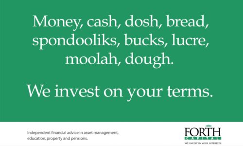 CONTEXT and Forth break the financial advertising mould